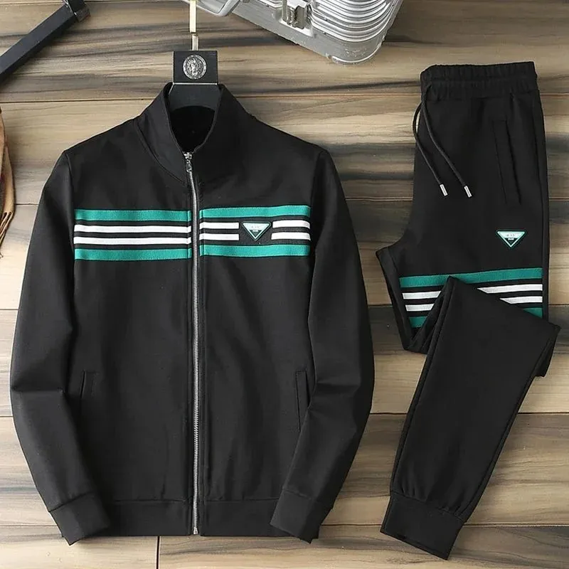 Emporio Armani Eagle Logo Track Jacket and Pants Set