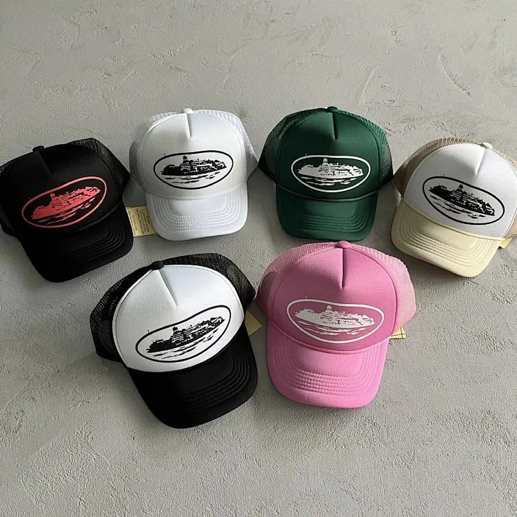 Corteiz Alcatraz Logo Trucker Cap Collection