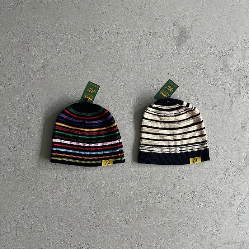 Corteiz Striped Knit Beanie Collection
