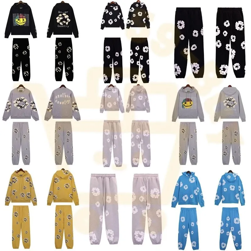 Denim Tears Cotton Wreath Hoodie and Sweatpants Collection