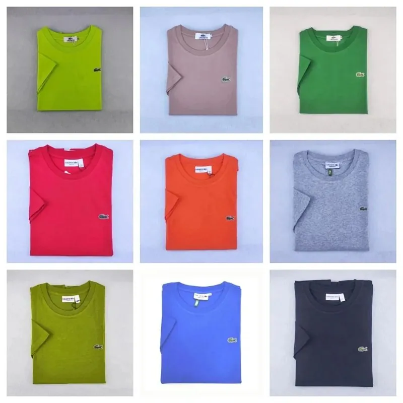Lacoste Small Crocodile Logo T-Shirt Collection