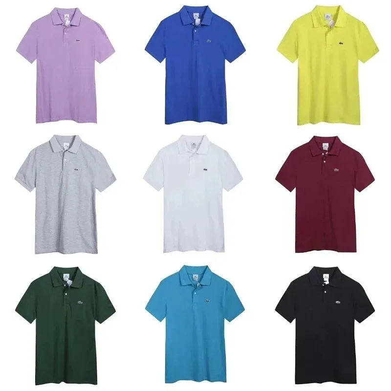 Lacoste Crocodile Logo Pique Polo Shirt Collection