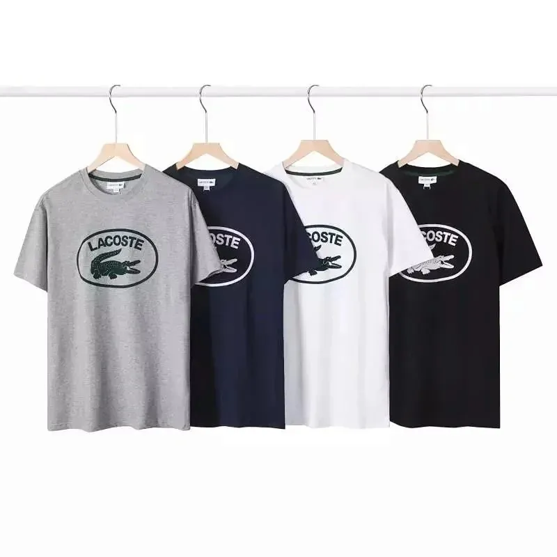 Lacoste Crocodile Oval Logo Print T-Shirt Collection