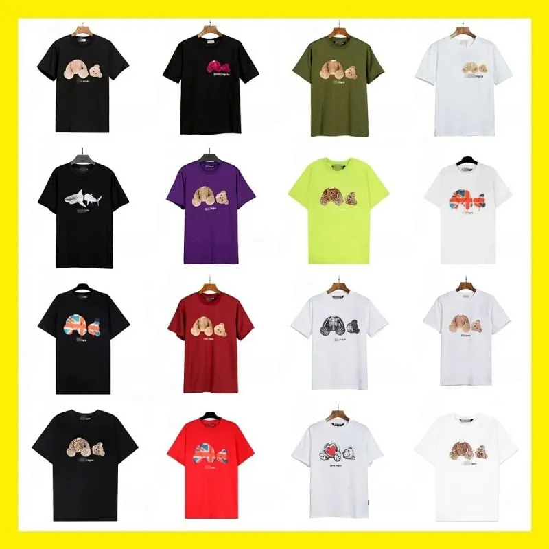 Palm Angels Bear Print T-Shirt Collection