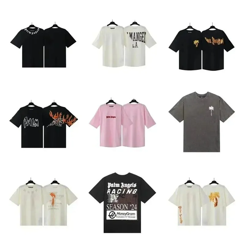 Palm Angels Racing Print T-Shirt Collection