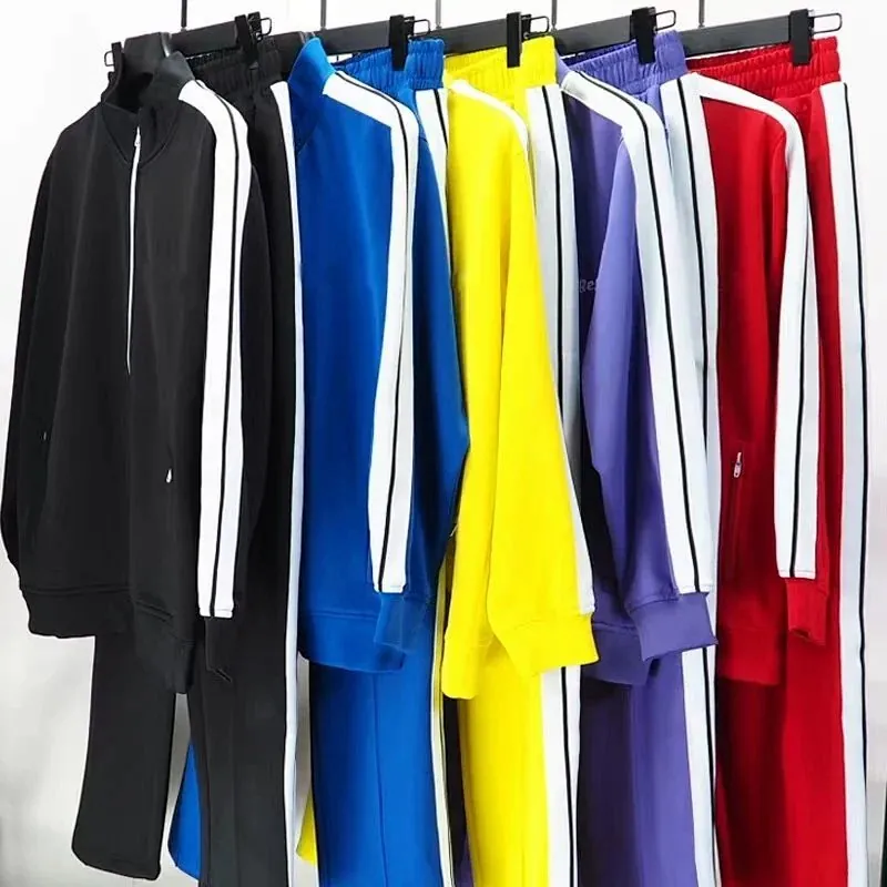 Palm Angels Side Stripe Track Jacket and Pants Collection