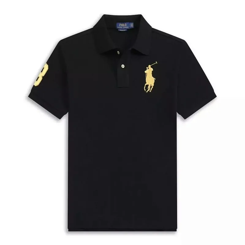 Ralph Lauren Big Pony Polo Shirt Black