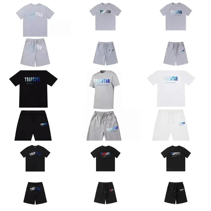 Trapstar Logo T-Shirt and Shorts Set Collection