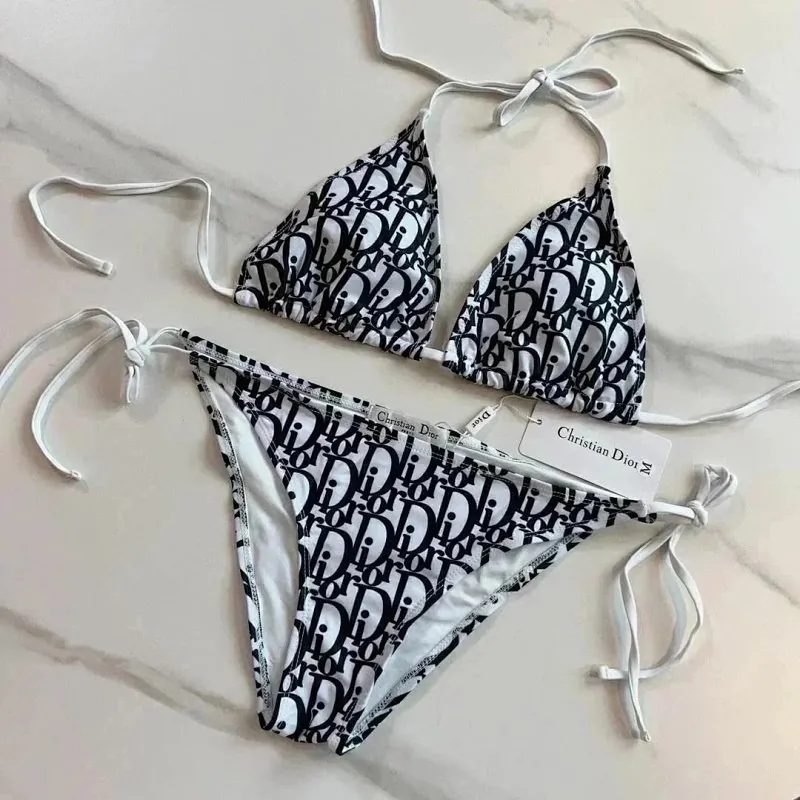 Christian Dior Oblique Monogram Bikini Set