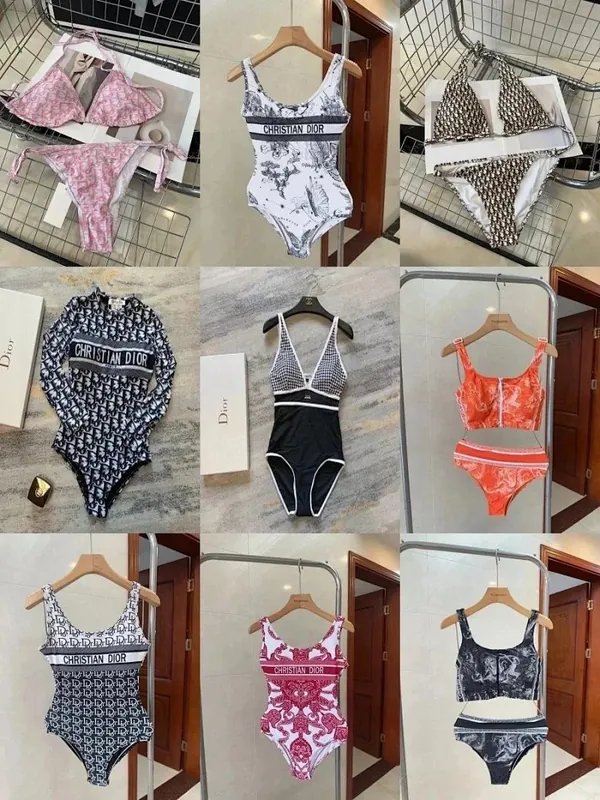 Christian Dior Monogram Swimsuit Collection
