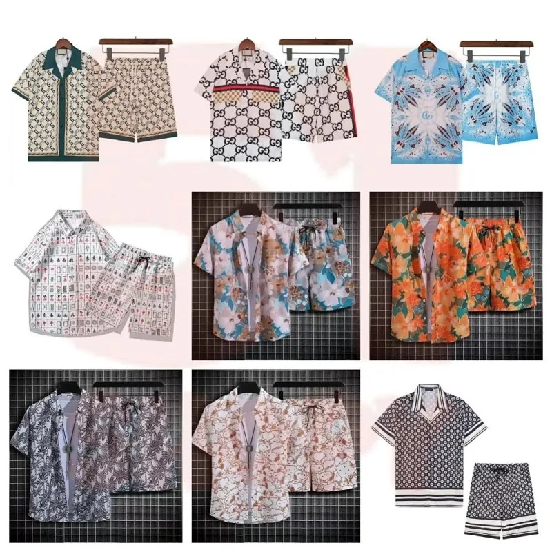 Gucci GG Monogram Shirt Shorts Set Collection