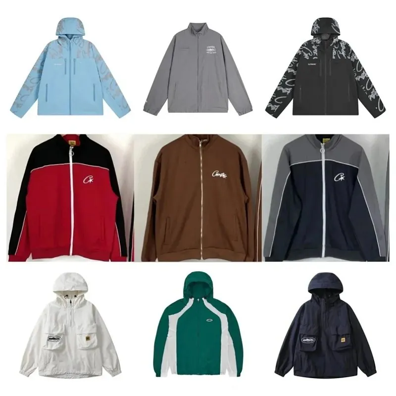 Corteiz Script Logo Jacket Collection
