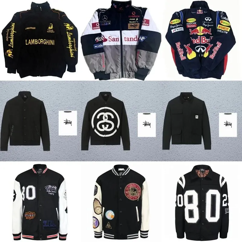 Stussy Varsity and Racing Jacket Collection