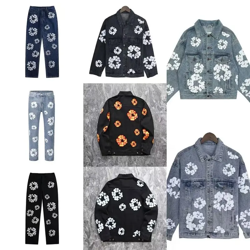 Denim Tears Cotton Wreath Denim Jacket Collection