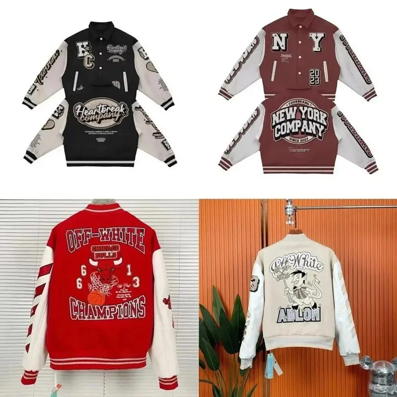 Off-White Varsity Jacket Collection