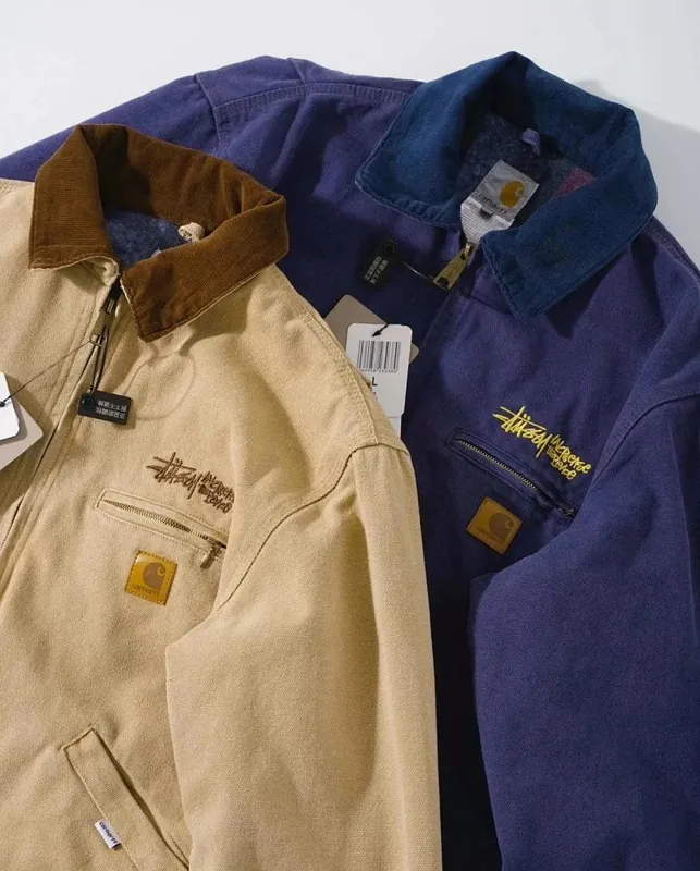 Carhartt Corduroy Collar Detroit Jacket