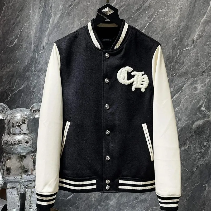 Chrome Hearts CH Logo Varsity Jacket