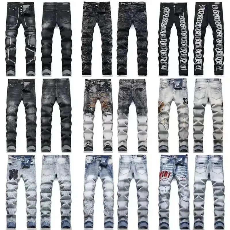 Amiri Distressed Skinny Jeans Collection