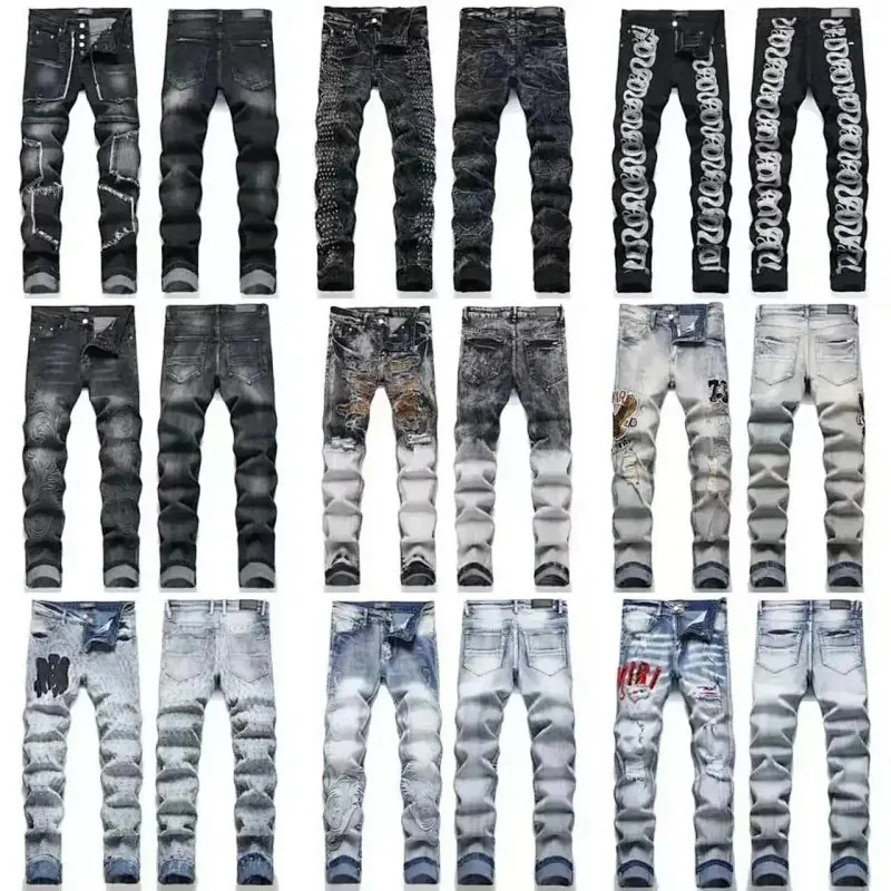 Amiri Distressed Skinny Jeans Collection