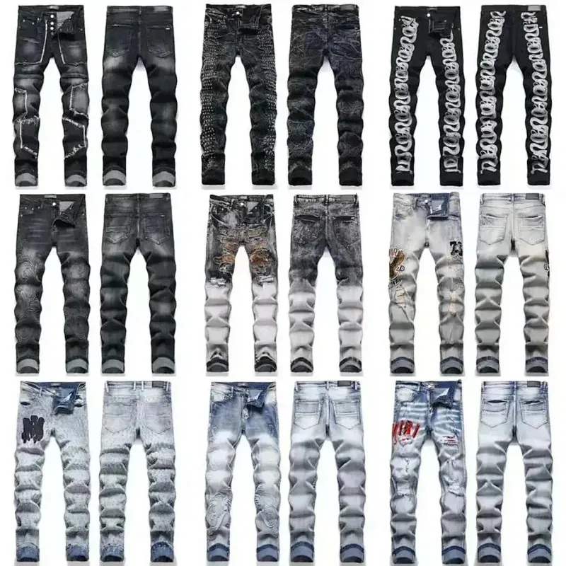Amiri Distressed Skinny Jeans Collection