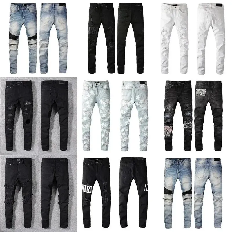 Amiri Distressed Skinny Jeans Collection