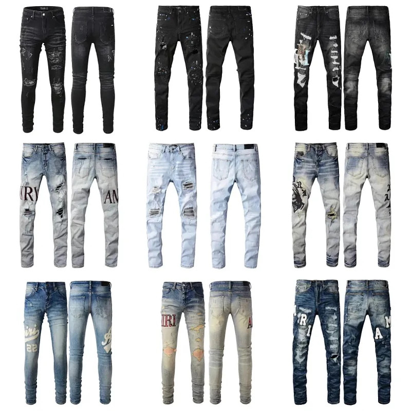 Amiri Distressed Skinny Jeans Collection