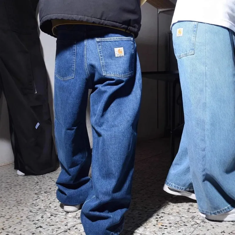 Carhartt Logo Baggy Denim Jeans