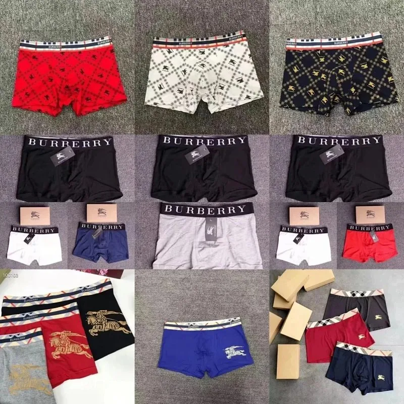 Burberry Logo Waistband Boxer Briefs Collection