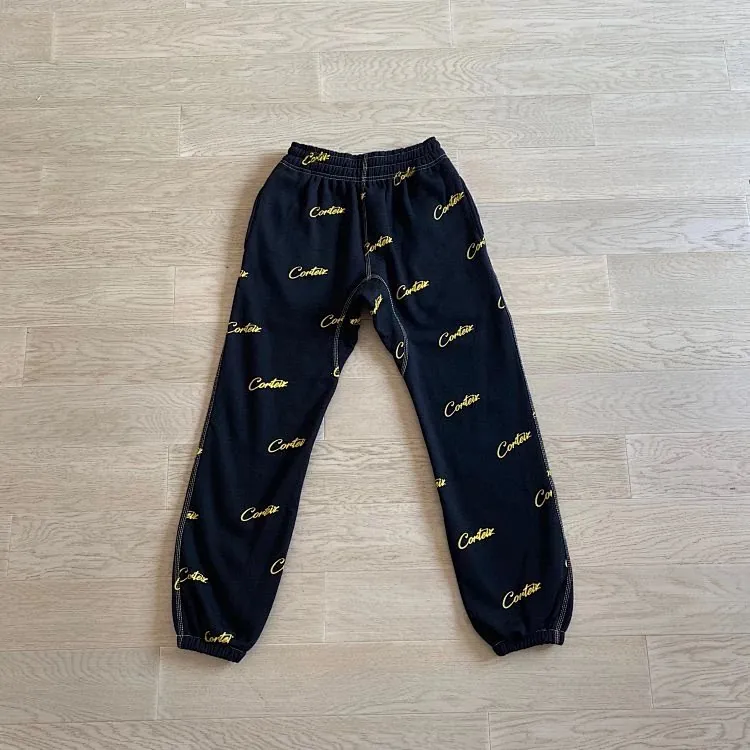 Corteiz Allover Script Logo Sweatpants