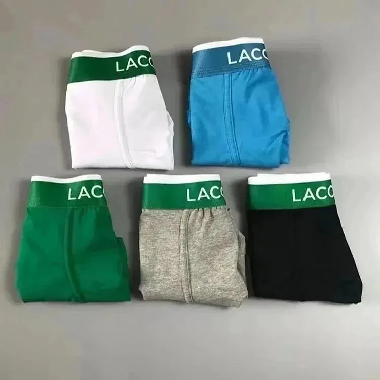 Lacoste Logo Waistband Boxer Briefs Collection