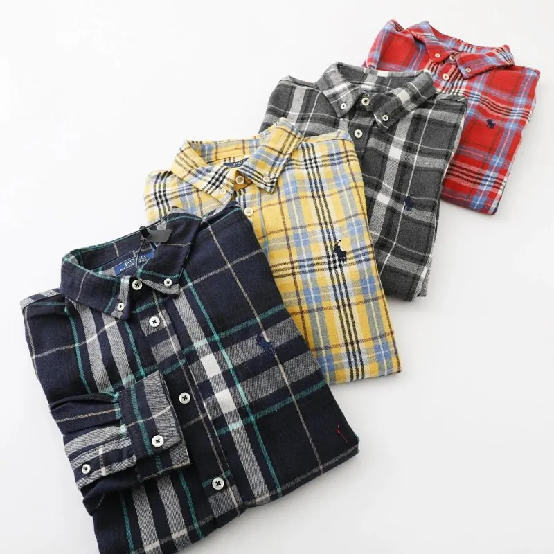 Polo Ralph Lauren Plaid Flannel Shirt Collection