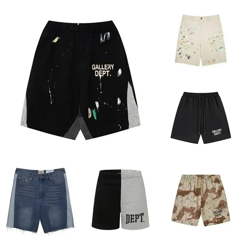 Gallery Dept Paint Splatter Shorts Collection