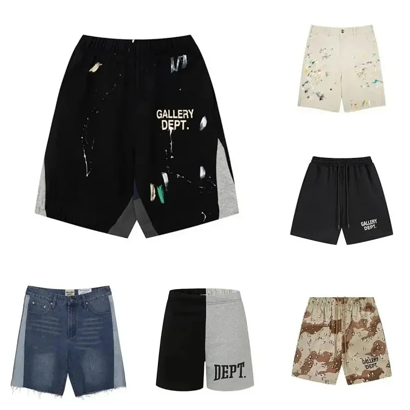 Gallery Dept Paint Splatter Shorts Collection
