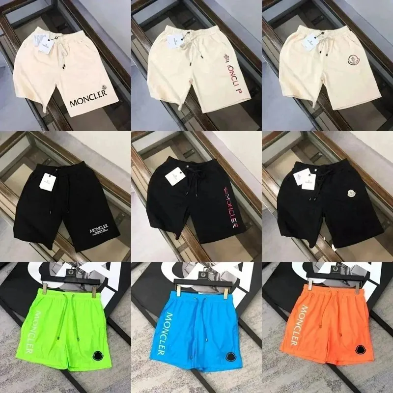 Moncler Logo Nylon Shorts Collection