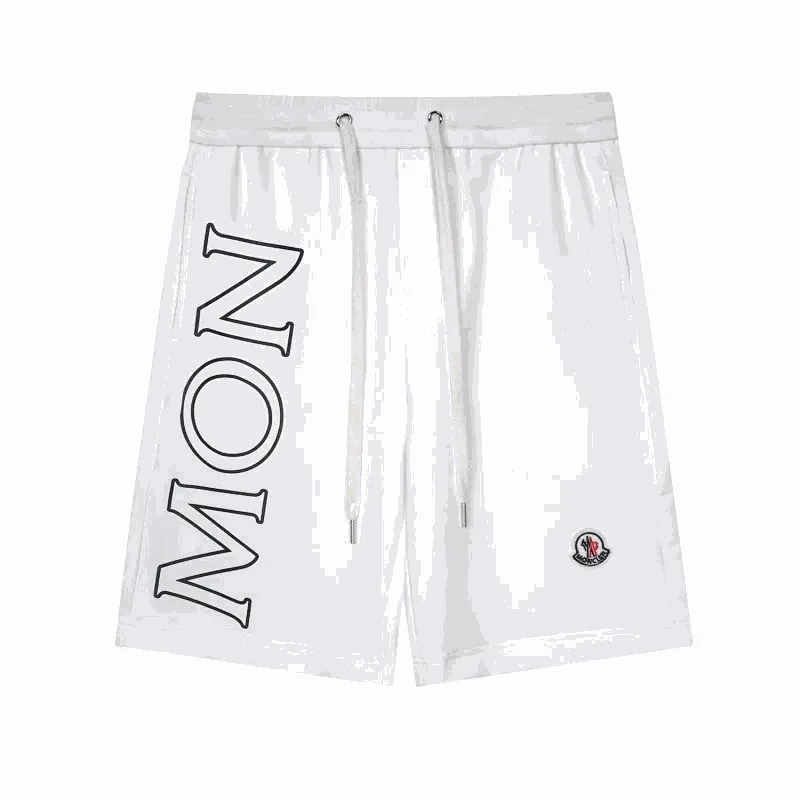 Moncler Logo Print Sweat Shorts