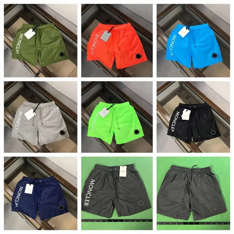Moncler Logo Nylon Shorts Collection