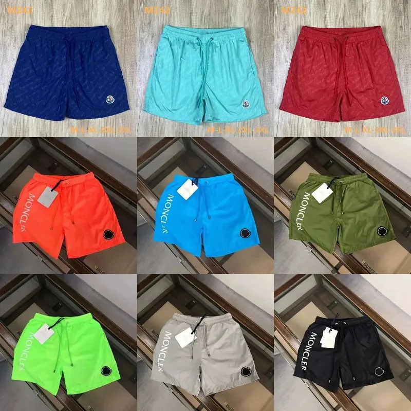 Moncler Logo Nylon Shorts Collection