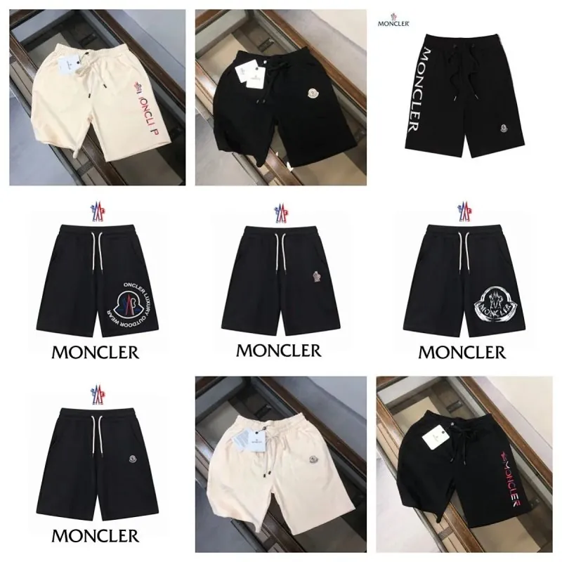 Moncler Logo Sweat Shorts Collection