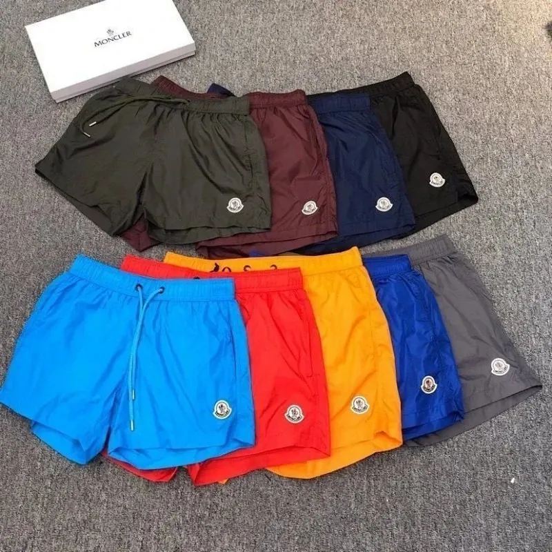 Moncler Logo Nylon Shorts Collection