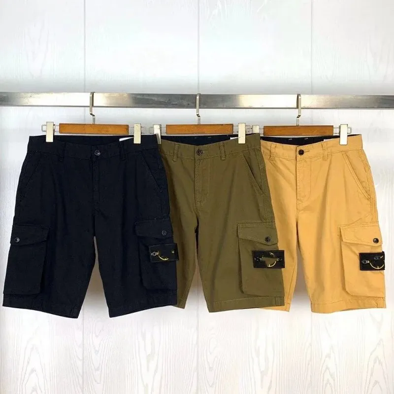 Stone Island Compass Badge Cargo Shorts