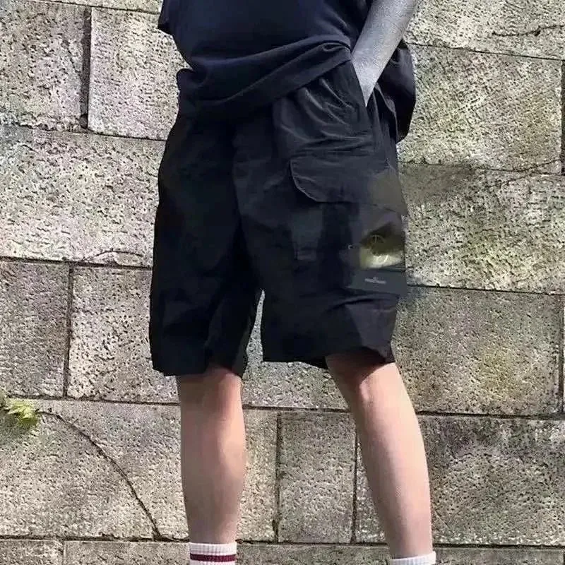 Stone Island Compass Badge Cargo Shorts