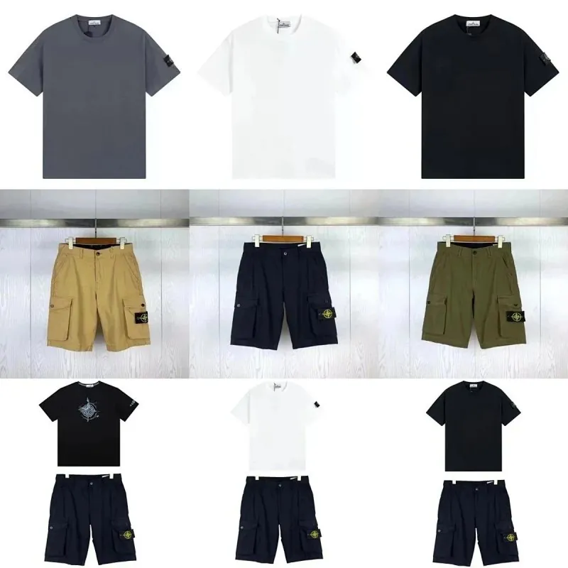 Stone Island Compass Badge Shorts Collection