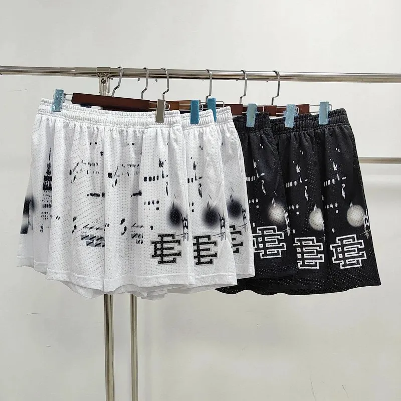 Eric Emanuel EE Logo Mesh Shorts Collection