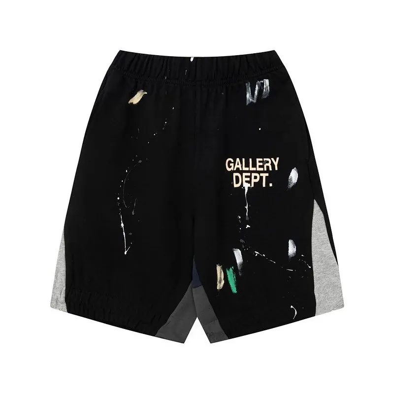 Gallery Dept Paint Splatter Sweat Shorts