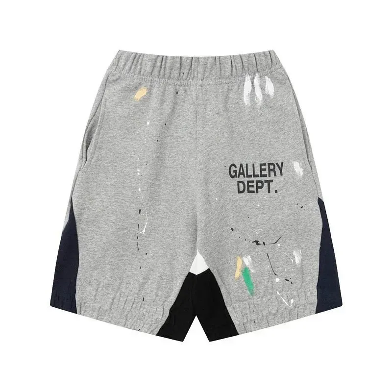 Gallery Dept Paint Splatter Sweat Shorts