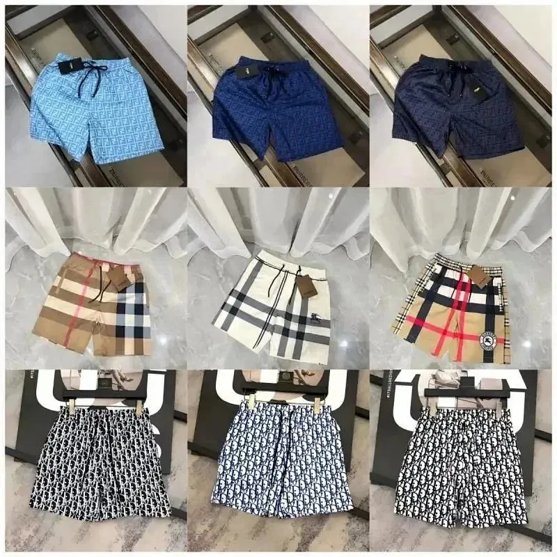 Burberry Check and Monogram Shorts Collection