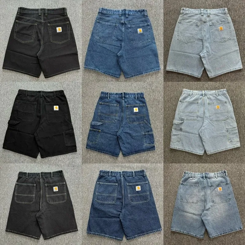 Carhartt Logo Denim Carpenter Shorts Collection