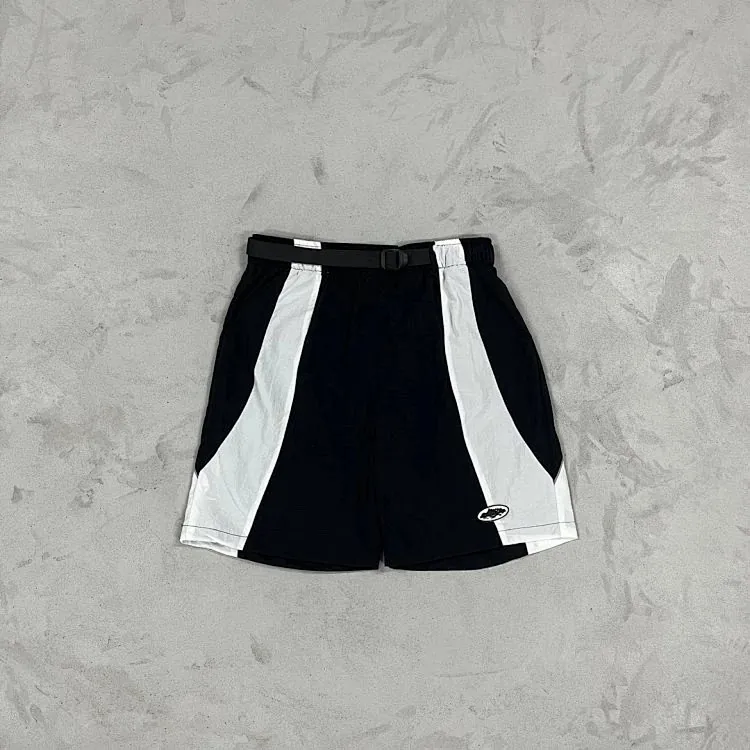 Corteiz Alcatraz Logo Panel Shorts