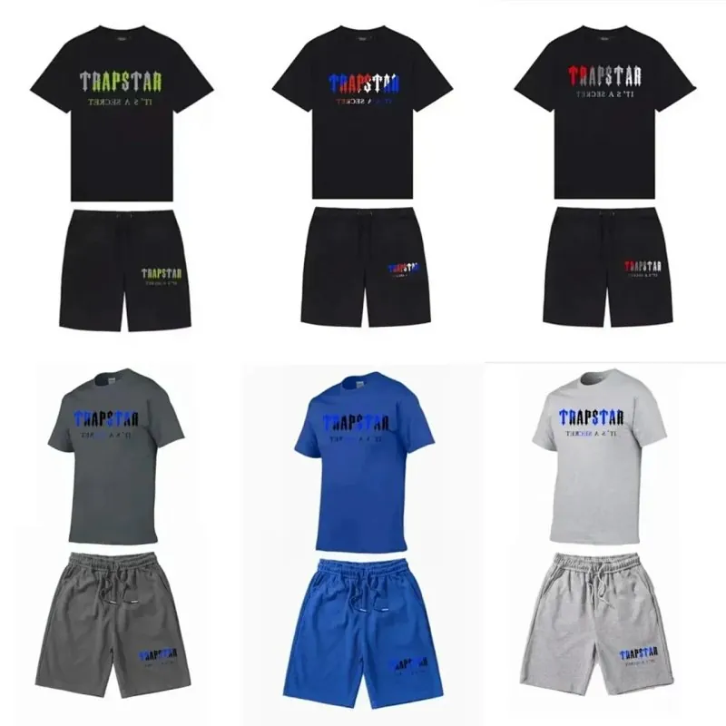 Trapstar Logo Tee Shorts Set Collection