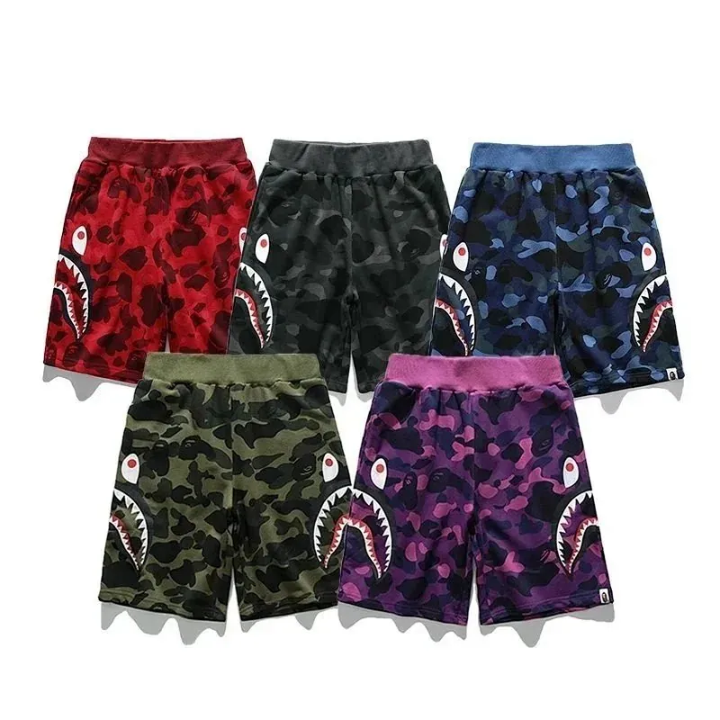 Bape Shark Camo Shorts Collection